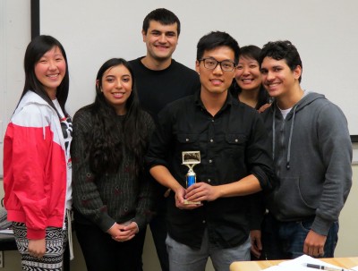 "Trip App" won the Best New App award at this year's Global Appathon Saturday at Boston University. PHOTO COURTESY OF CHRIS YIP