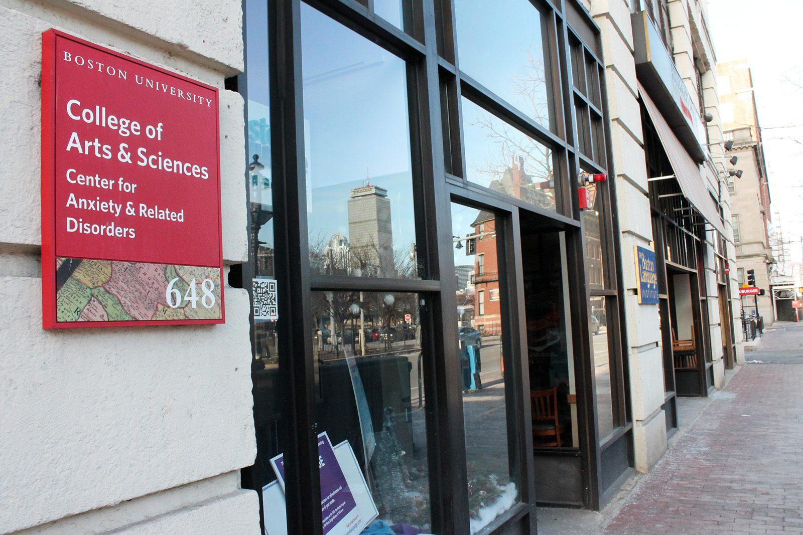 The Boston University Center for Anxiety and Related Disorders is developing an online course for the fall of 2017, which assists incoming students to cope with their emotions and potentially prevent developing mental health disorders. PHOTO BY ABIGAIL FREEMAN/ DAILY FREE PRESS STAFF