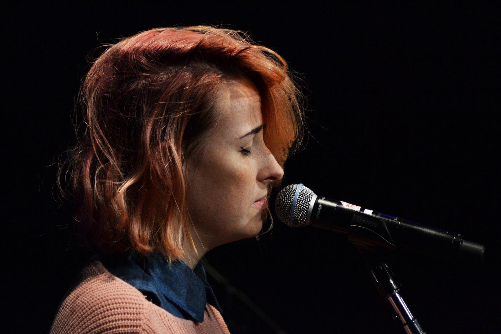 Tessa Violet performs at The Red Room at Cafe 939. PHOTO BY CHLOE GRINBERG/ DAILY FREE PRESS STAFF