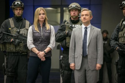 Emily VanCamp and Martin Freeman star as Sharon Carter and Everett K. Ross in "Captain America: Civil War," which will premiere May 6 in theaters nationwide. PHOTO COURTESY WALT DISNEY PICTURES