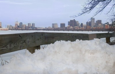 BU professor in the Department of Earth and Environment, Robert Kaufmann, warns that despite NASA’s report on rising global temperatures, large-scale snowstorms pose even more of a risk. PHOTO ILLUSTRATION BY BRITTANY CHANG/DAILY FREE PRESS CONTRIBUTOR