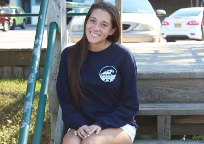 Alexa Pisano (Questrom ‘19) is the creator of Shop DeepBlue, an online store that donates 10 percent of each sale to fund ocean conservation projects. PHOTO COURTESY ALEXA PISANO 