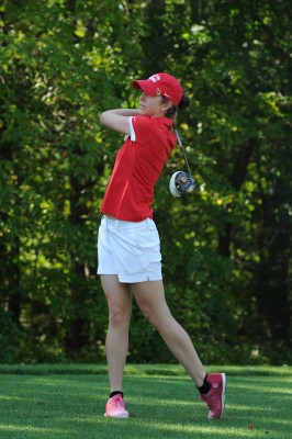 Tillo finished her BU career with a 78.14 average in 95 rounds. PHOTO COURTESY MIKE TURESKI 