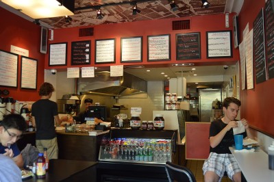 Crispy Crêpes Café has been back on campus for six months in its new location on Commonwealth Aveue. PHOTO BY ERIN BILLINGS/ DAILY FREE PRESS STAFF