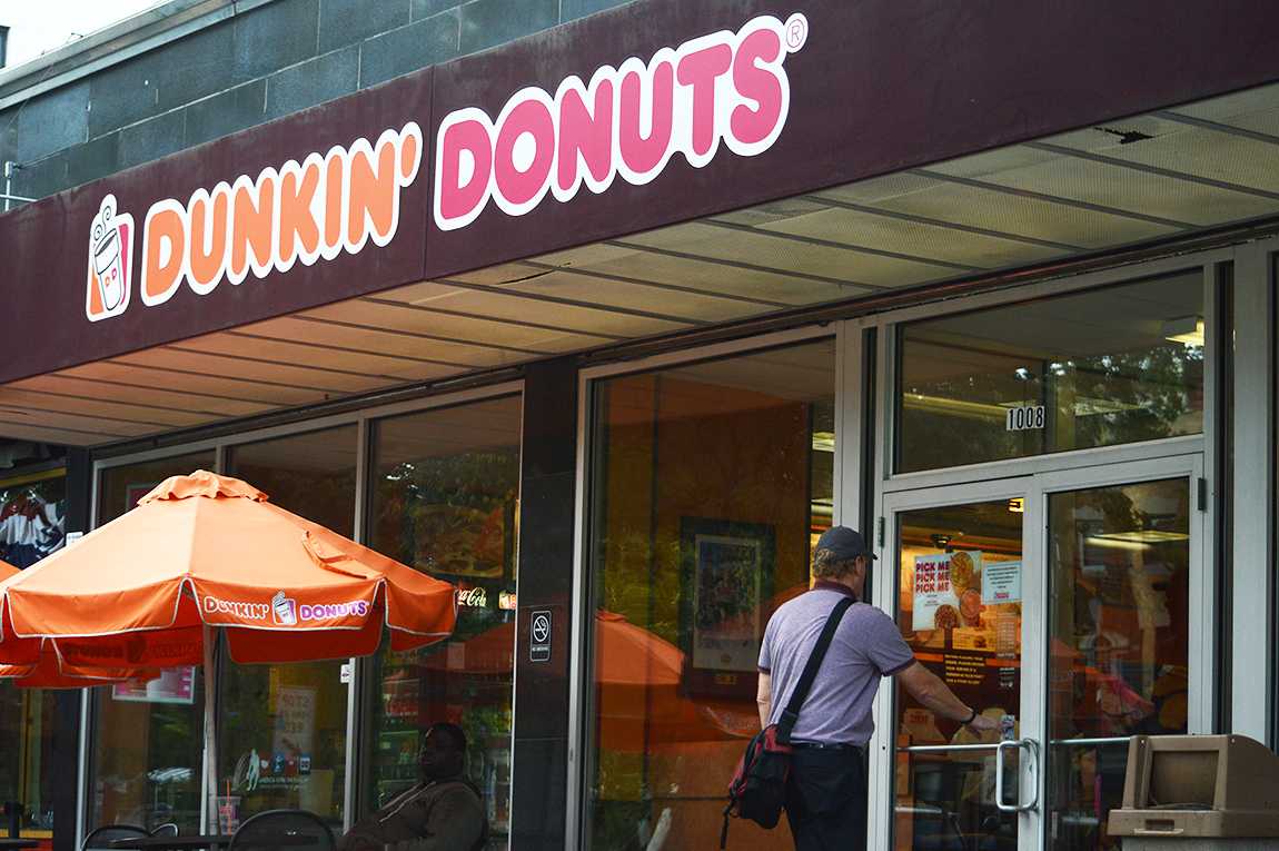 Thirty Dunkin’ Donuts locations in Boston are due for a makeover by the end of the year. PHOTO BY VIGUNTHAAN THARMARAJAH/ DAILY FREE PRESS STAFF