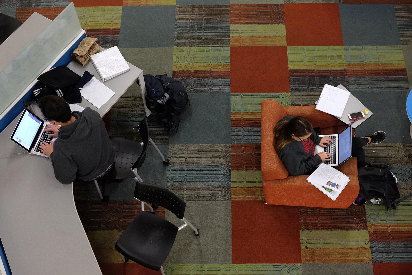 The National Academies of Sciences, Engineering, and Medicine report that there are not enough bachelor’s degrees in computer science to fill available jobs in the field. PHOTO BY ISABELLA ARTEAGA/ DAILY FREE PRESS STAFF