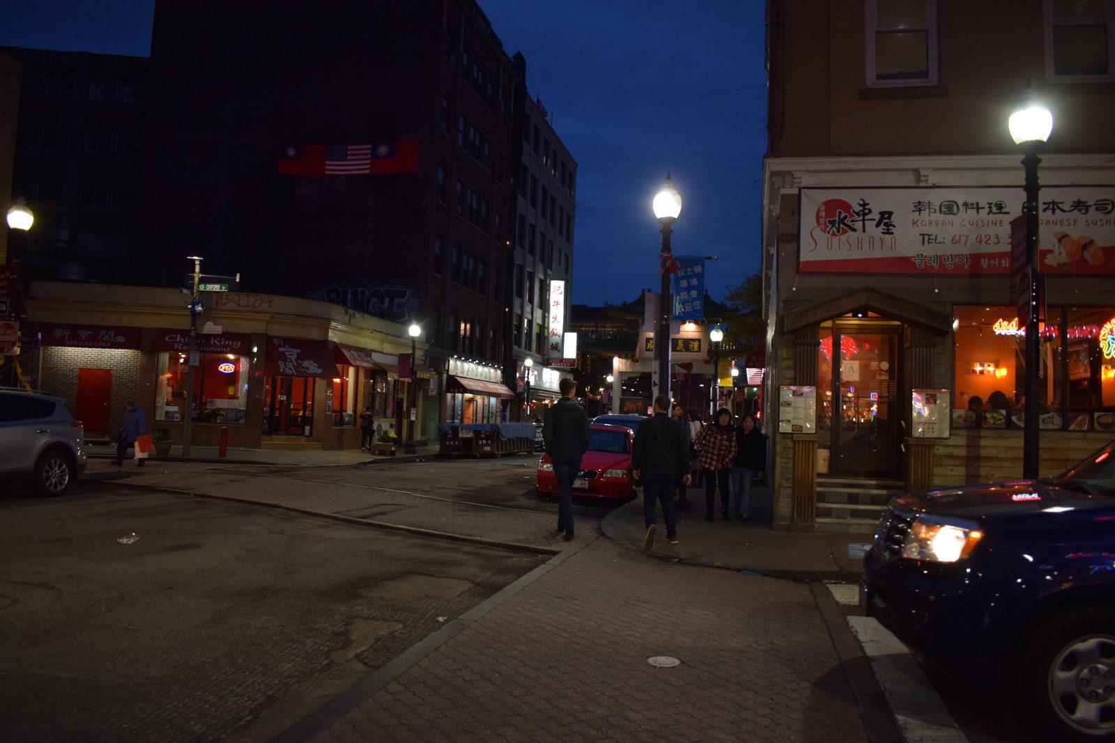 Boston Mayor Martin Walsh plans to extend his slow streets program to Chinatown, enforcing lower speed limits and installing speed bumps. PHOTO