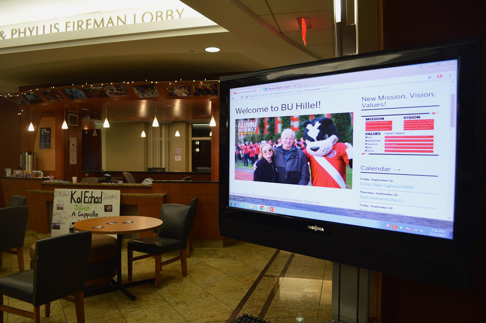 The Florence and Chafetz Hillel House creates the Jewish Leadership Team to provide support and guidance to Boston University students. PHOTO BY CAROLYN KOMATSOULIS/ DAILY FREE PRESS STAFF 