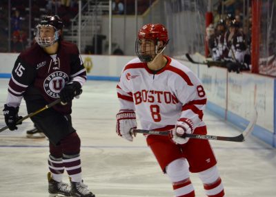 Ryan Cloonan registered his first point of the year on Forsbacka Karlsson's first goal. PHOTO BY JONATHAN SIGAL/ DFP FILE PHOTO 