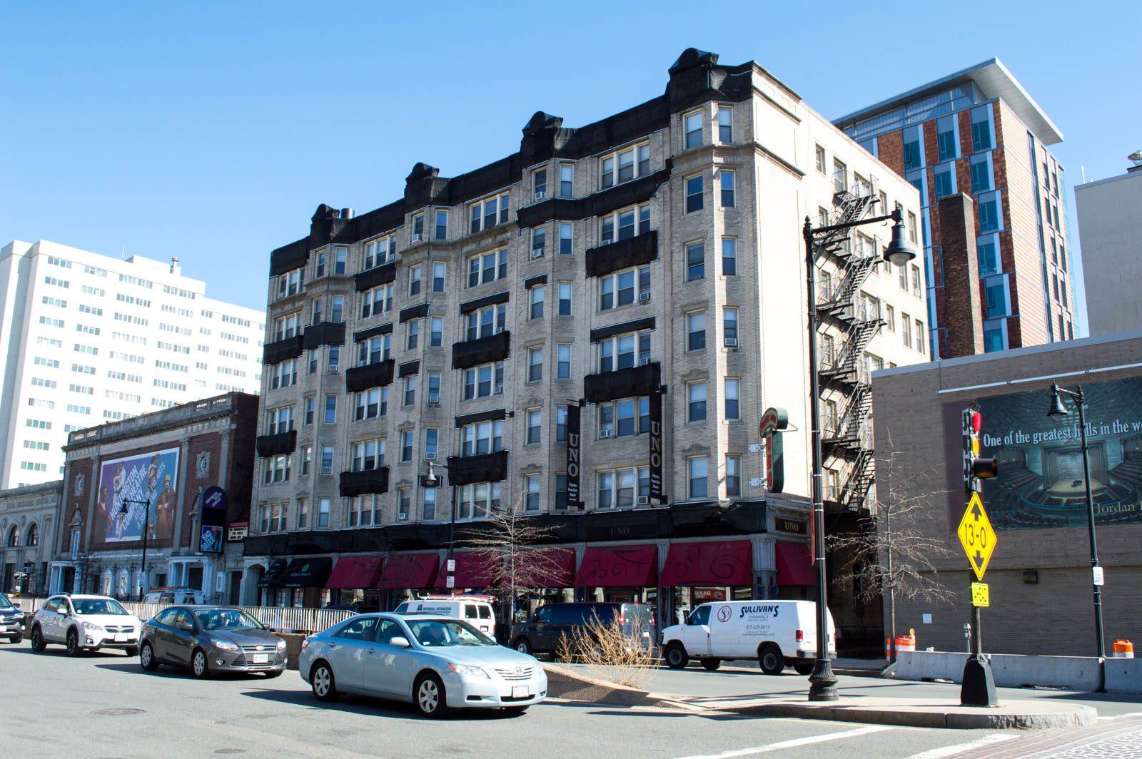 270 Huntington St. is a location for affordable housing in Boston. PHOTO BY CLAIRE RICH/ DAILY FREE PRESS STAFF 

