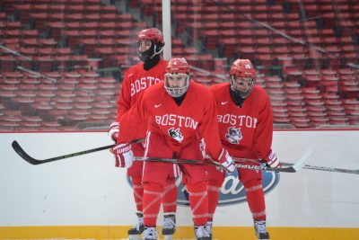 Frozen Fenway will feature two games on Saturday. PHOTO BY JONATHAN SIGAL/DAILY FREE PRESS STAFF