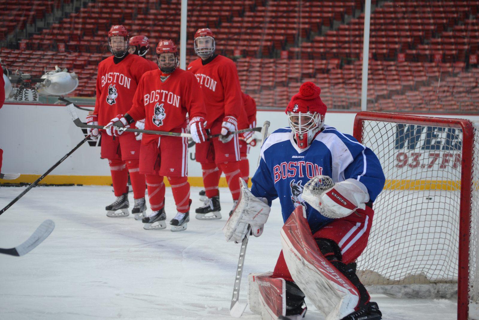 No. 5 BU hockey readies for Frozen Fenway matchup with UMass Amherst