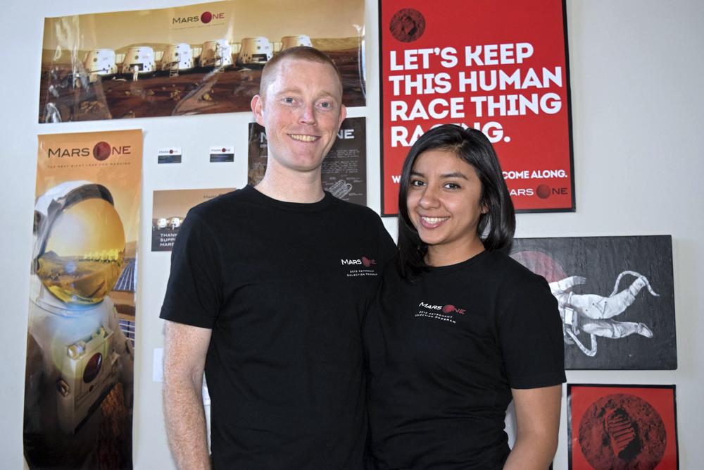 Yari Golden-Castano and her husband Daniel Golden-Castano both are finalists for the Mars-1 program. PHOTO COURTESY GOLDEN-CASTANO
