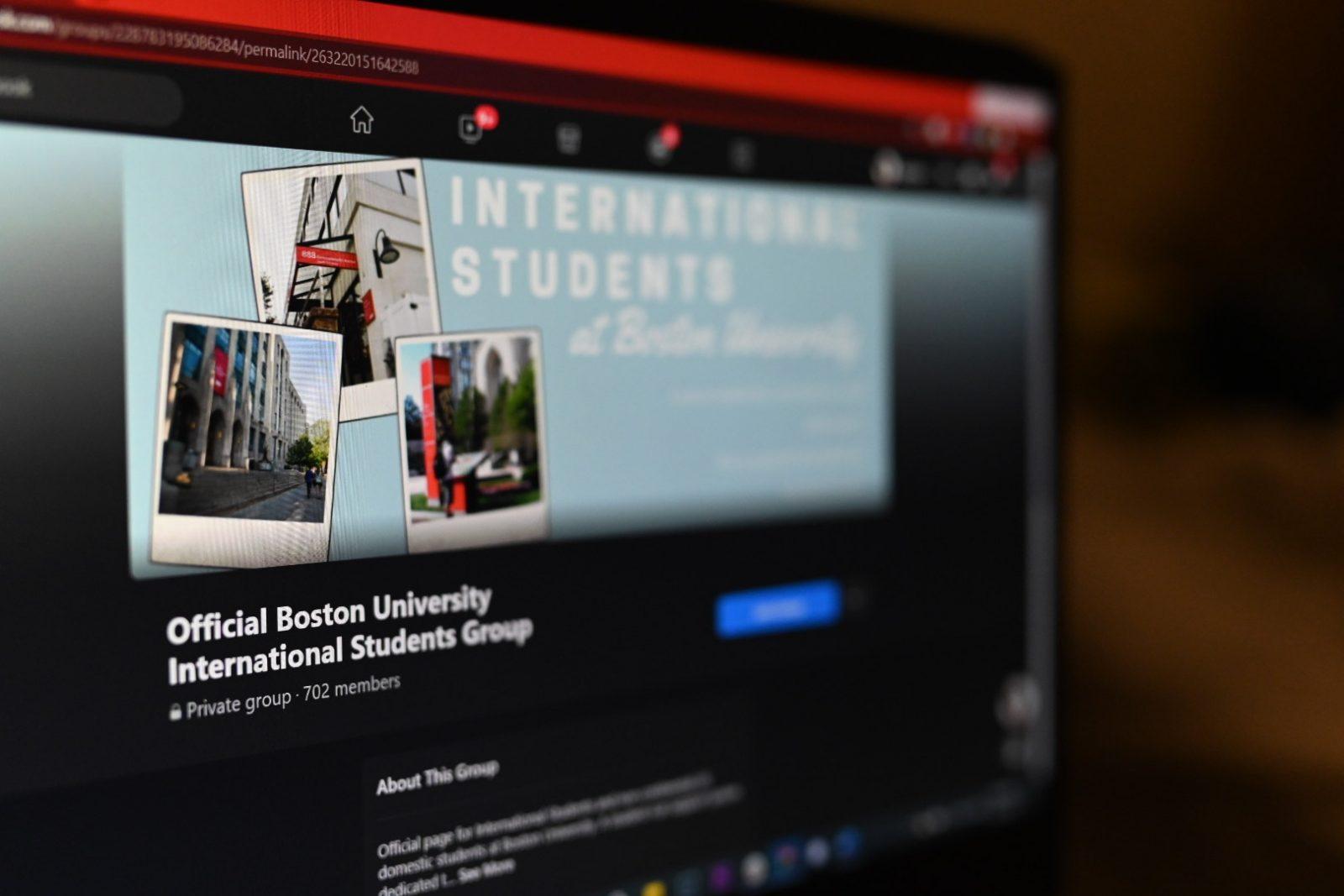 Three Boston University students formed the Official Boston University International Students Group on May 13 to support BU’s international population by giving them a place to share information and voice their concerns. ILLUSTRATION BY LAURYN ALLEN/ DAILY FREE PRESS STAFF