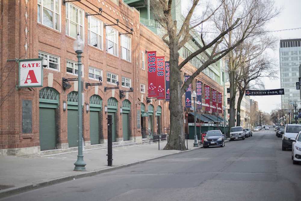 In April, the Boston Public Improvement Commission voted to revert Yawkey Way back to its original name, Jersey Street. PHOTO BY MAISIE MANSFIELD-GREENWALD/DAILY FREE PRESS STAFF