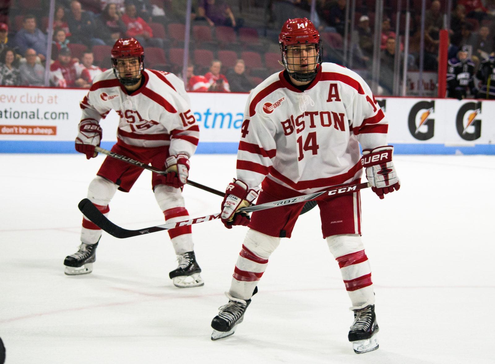 Junior Bobo Carpenter leads BU in goals with 7. PHOTO BY CHLOE GRINBERG/ DAILY FREE PRESS STAFF