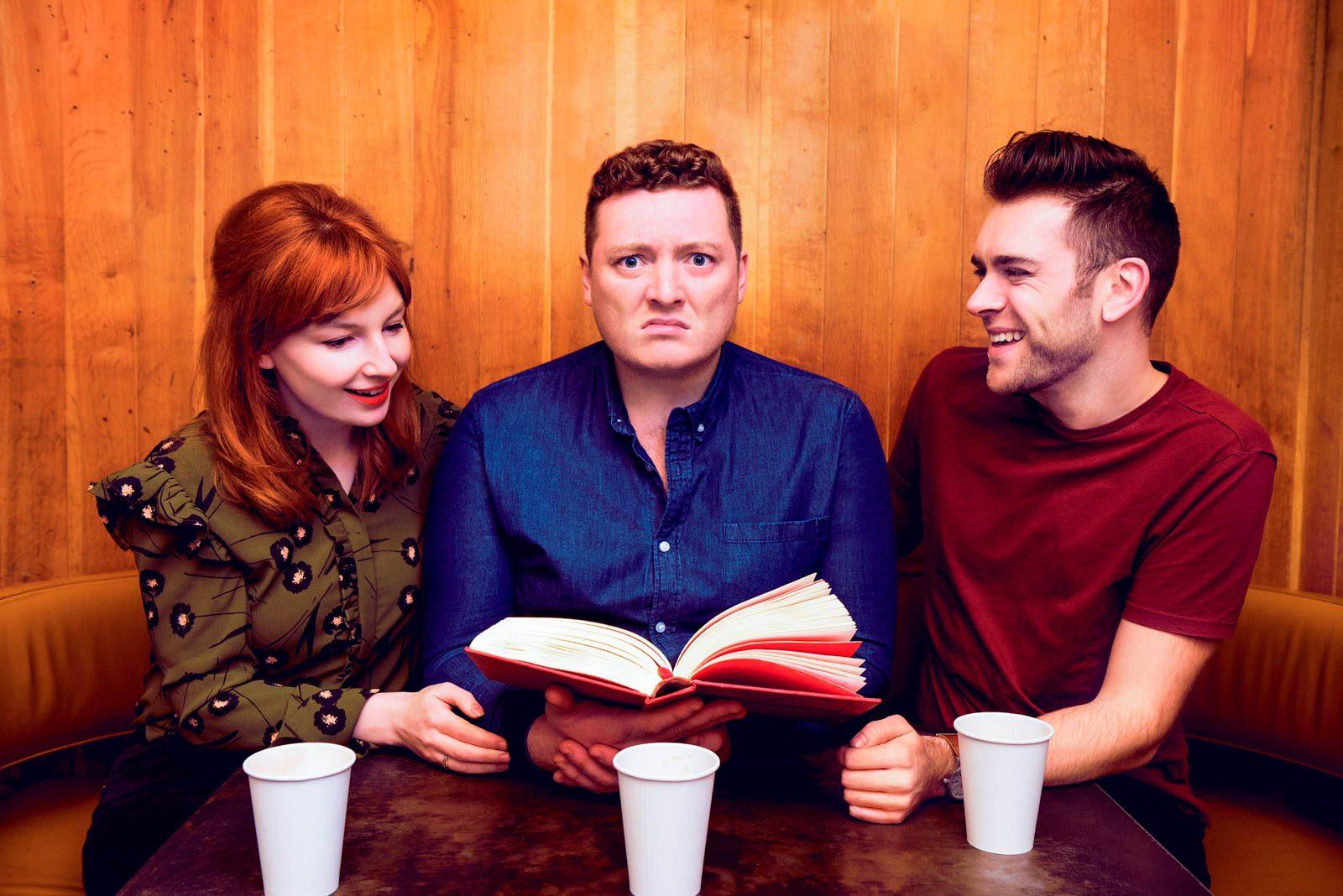 The tour for the “My Dad Wrote a Porno” podcast has added extra tour dates, including at the Royal Albert Hall in London. PHOTO COURTESY MY DAD WROTE A PORNO/ ROYAL ALBERT HALL 

