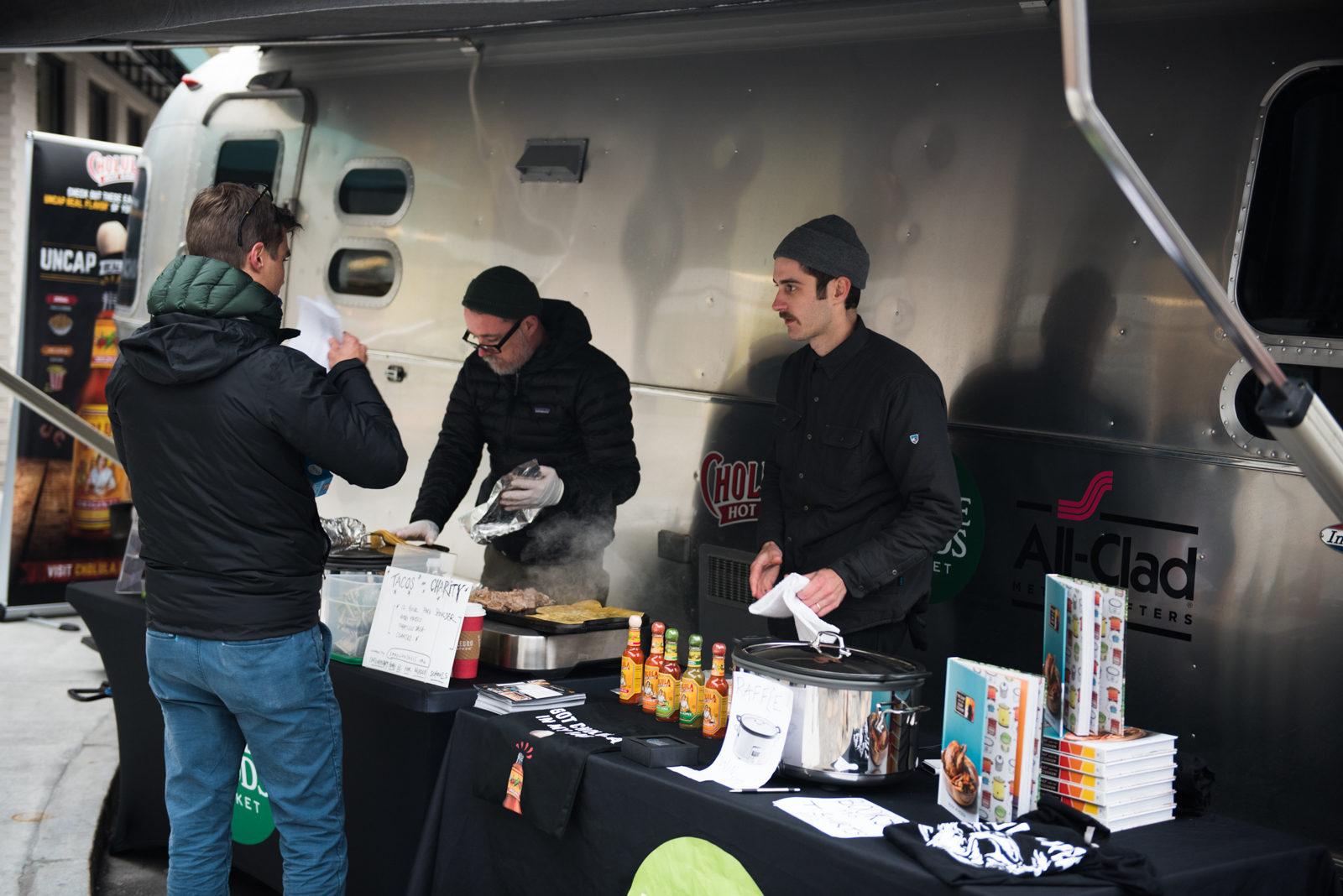 Top Chef Hugh Acheson holds a book signing event “The Chef and The Slow Cooker” at Whole Foods in Brighton Nov. 13. to benefit his nonprofit Seed Life Skills. PHOTO BY MAISIE MANSFIELD-GREENWALD/ DAILY FREE PRESS STAFF