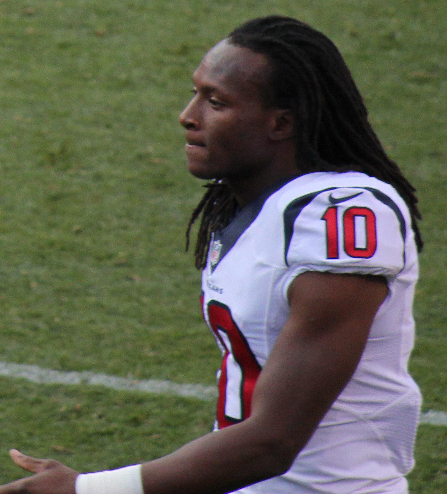 Despite not having a solid QB, DeAndre Hopkins can still put up huge numbers. PHOTO COURTESY WIKIMEDIA COMMONS
