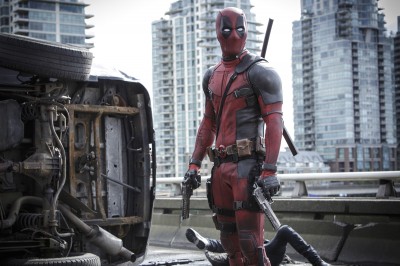 Ryan Reynolds stars as Marvel’s new, highly aggressive superhero Deadpool in the new R-rated dark comedy opening Friday. PHOTO COURTESY TWENTIETH CENTURY FOX