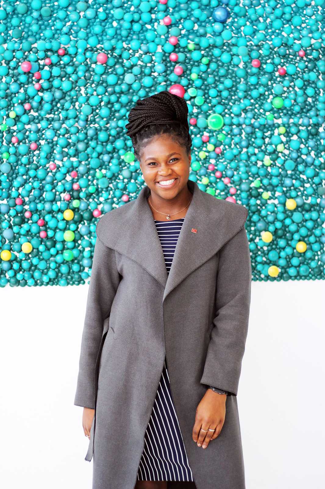 Boston University Student Government president Hafzat Akanni, a senior in the College of Arts and Sciences, announced that the Senate would continue holding meetings on Zoom for the remainder of the Spring semester. COURTESY HAFZAT AKANNI