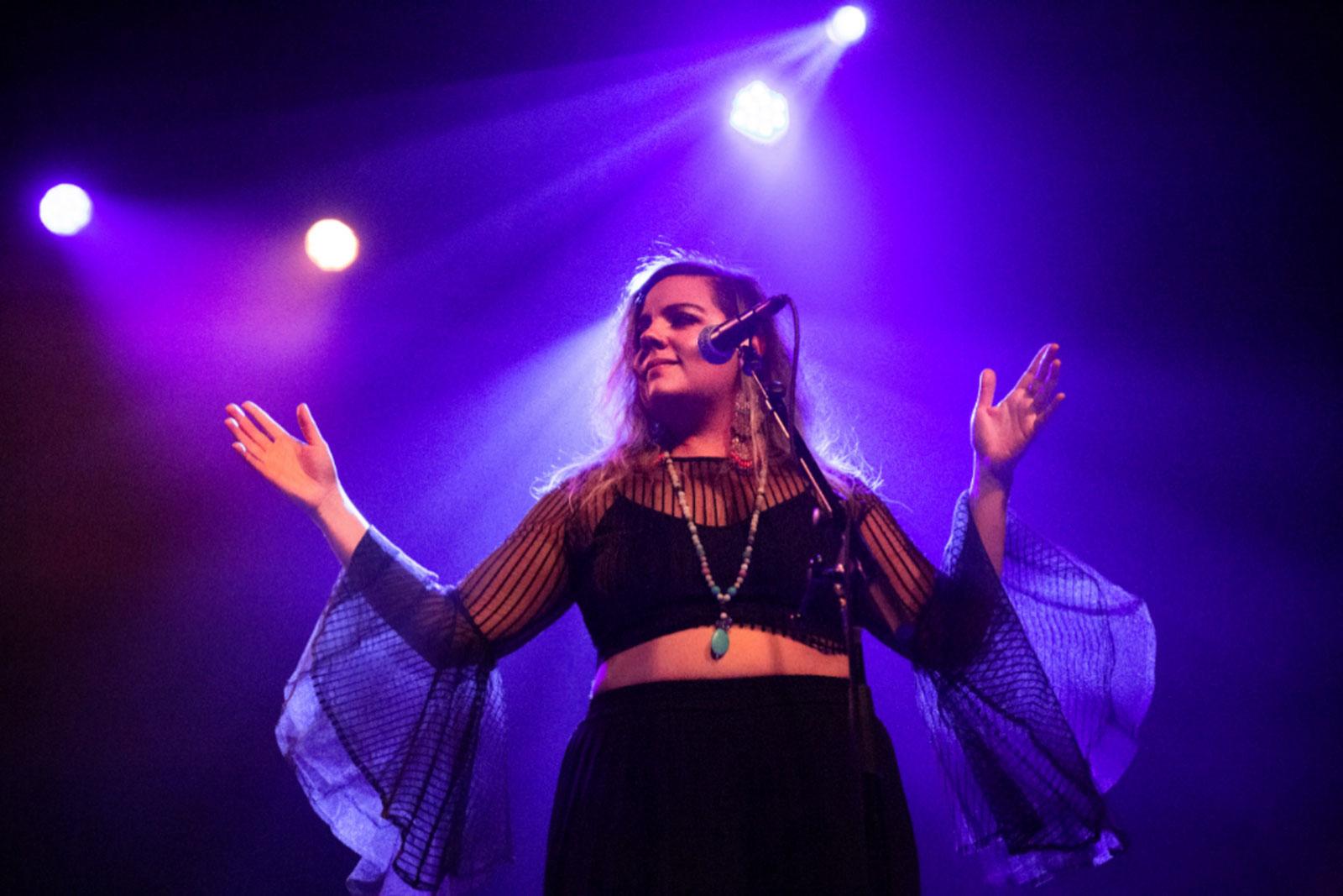 Genie Santiago, a Boston-based rhythm and blues musician, says the coronavirus has prevented her from releasing new music and left her feeling financially unstable. COURTESY GENIE SANTIAGO