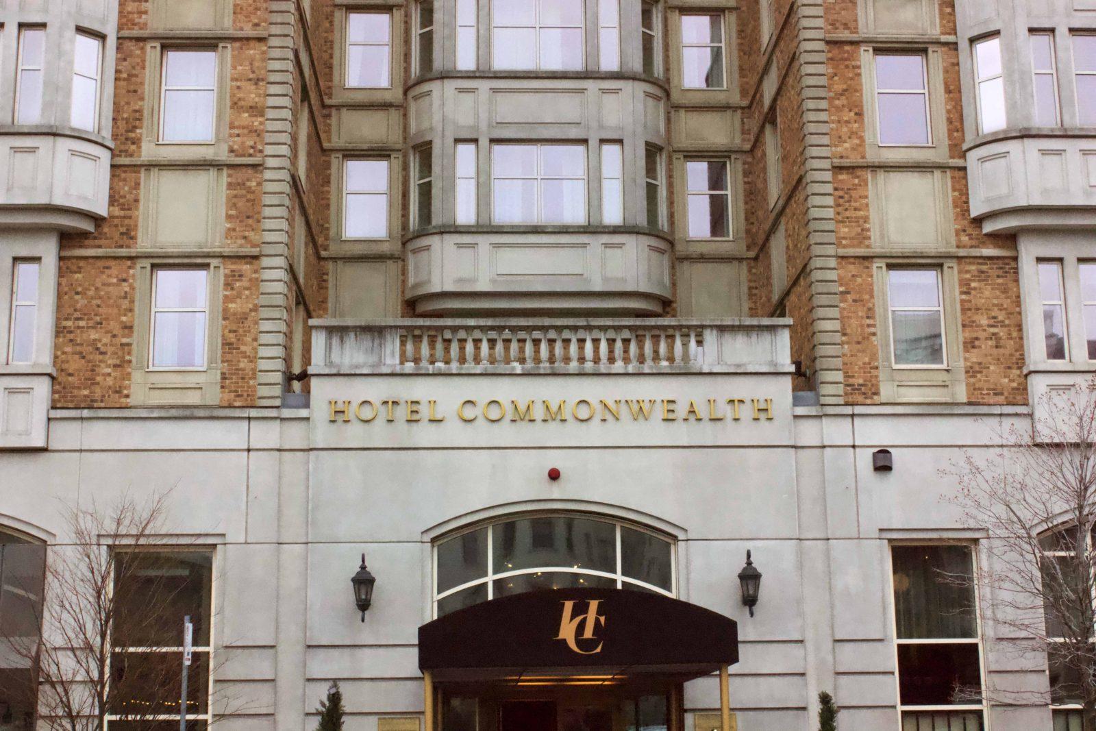 Hotel Commonwealth in Kenmore Square along Commonwealth Avenue, which used to be owned by Boston University. CONNYR LU/ DFP STAFF
