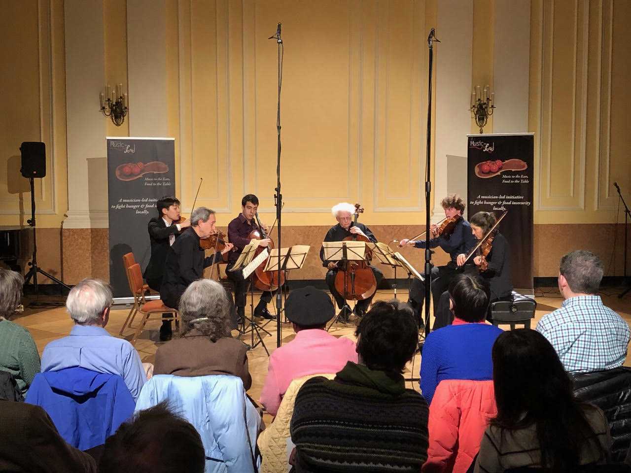 Music for Food Boston is an musician-based initiative aimed toward raising resources and awareness to fight hunger at a local level through fundraising at concerts. COURTESY OF TIMOTHY PAEK 
