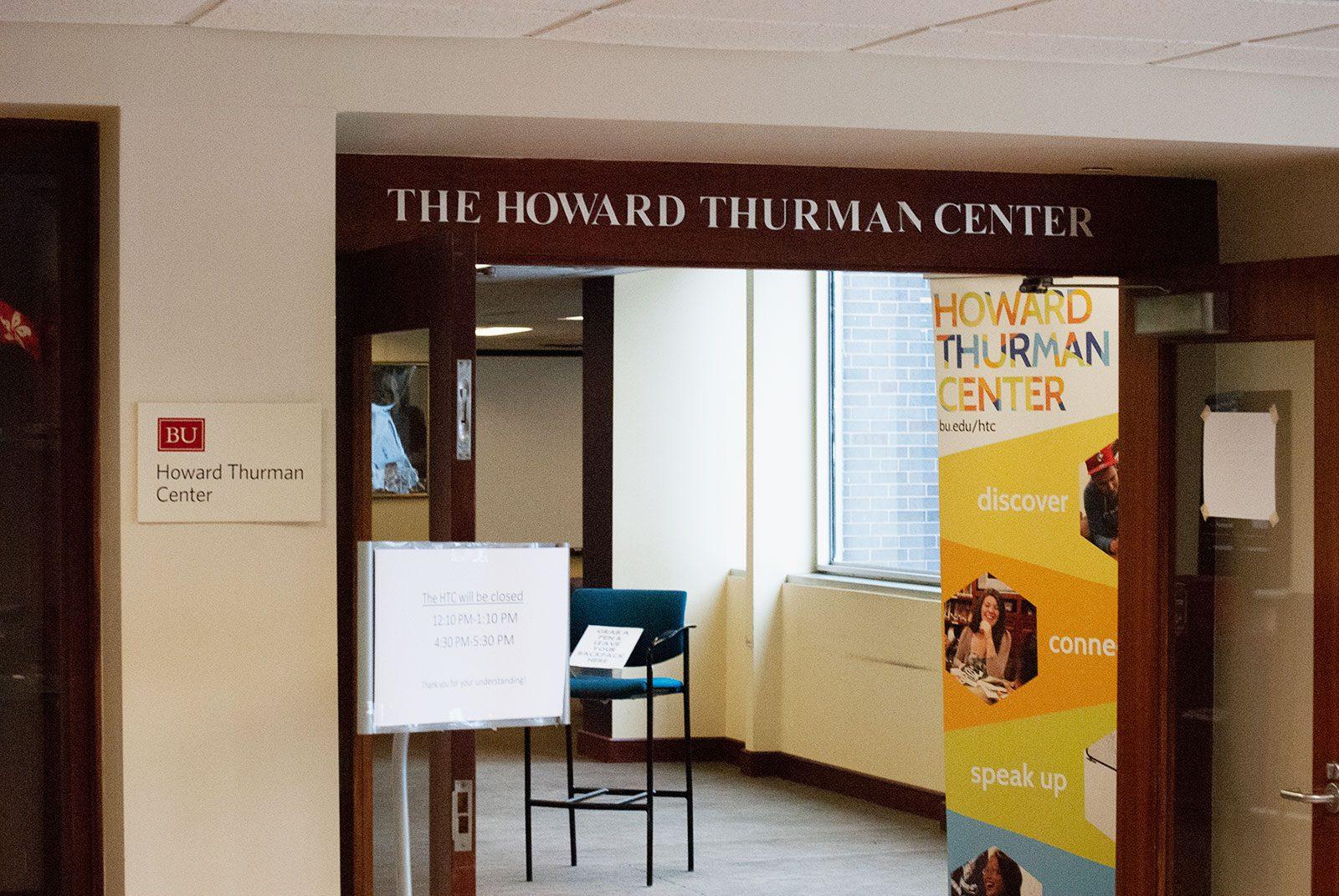 The Howard Thurman Center in the basement of the George Sherman Union. The space will be repurposed once the HTC is relocated to 808 Commonwealth Ave. CHRISTOPHER GOUGH/ DAILY FREE PRESS STAFF