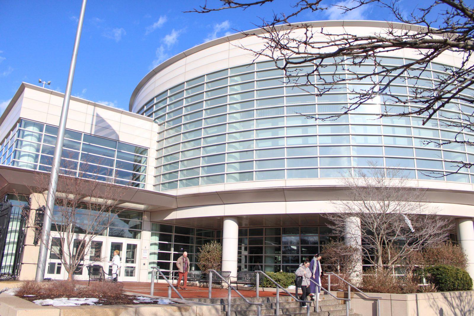 The Boston University Fitness and Recreation Center. The center saw a 1% increase in visitors compared to the same week last spring, with 34,761 guests. LAUREN ALBANO/DFP PHOTOGRAPHER 