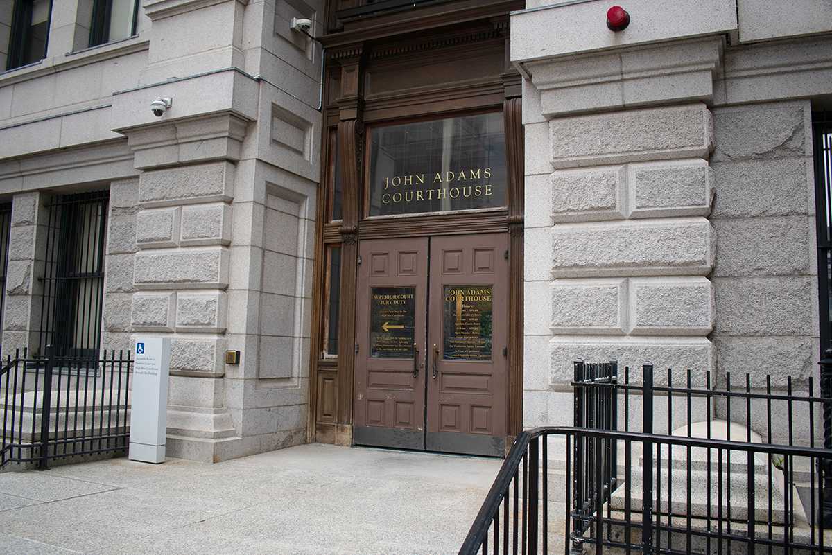 The Suffolk County Superior Court building in Government Center. Jury trials will resume in Massachusetts starting Oct. 23, according to a press release from the state’s Supreme Judicial Court. ALI AUDET/ DFP FILE
