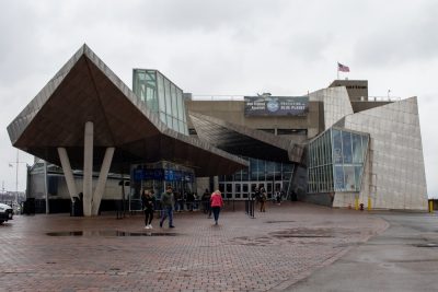 The New England Aquarium.