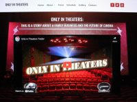 The “Only In Theatres” website.