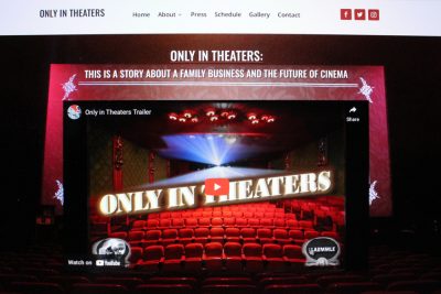 The “Only In Theatres” website.
