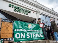 Starbucks on strike