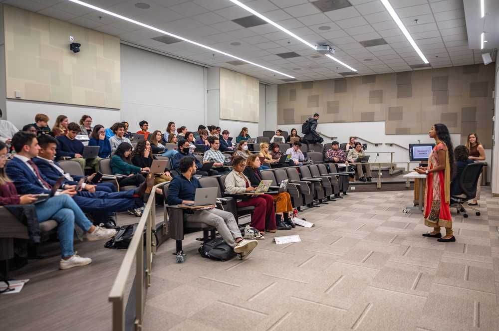 A StuGov meeting in Oct. 2022.