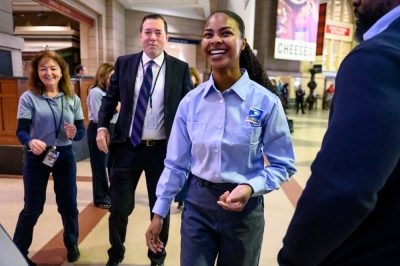 USPS flash mob