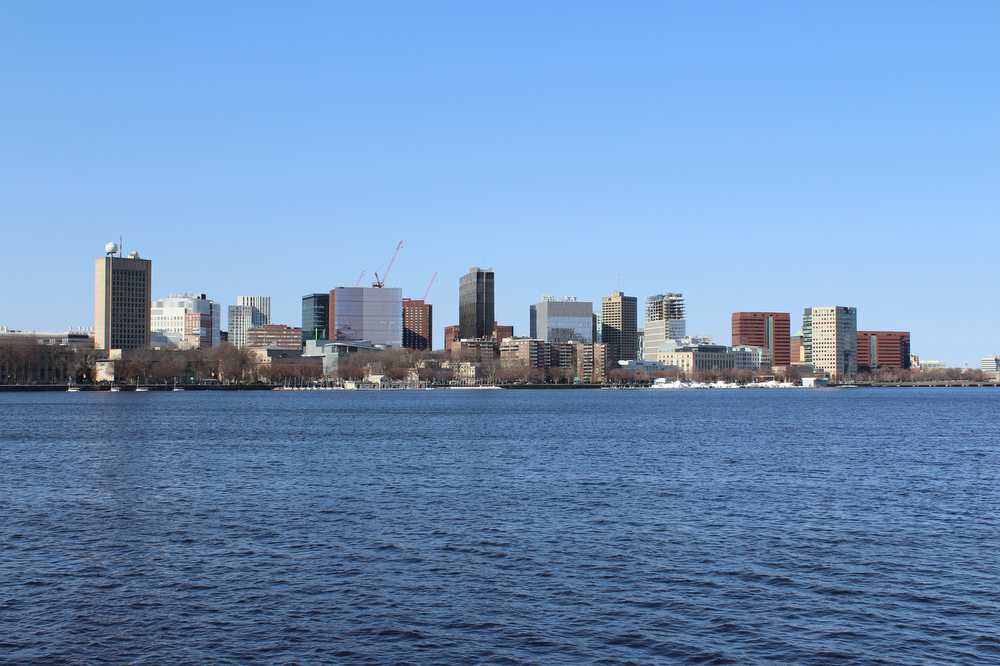 The skyline of Cambridge. Cambridge City Council passed new amendments increasing height limits for housing developments. PHOTO COURTESY OF PERCIVAL KESTRELTAIL VIA WIKIMEDIA COMMONS