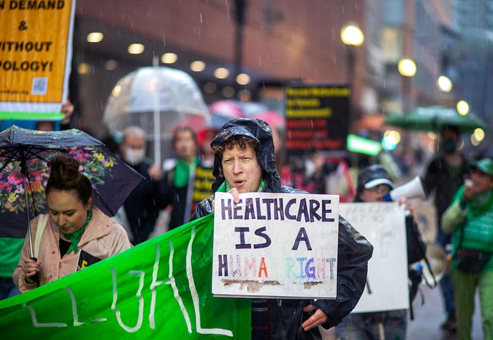Abortion rally