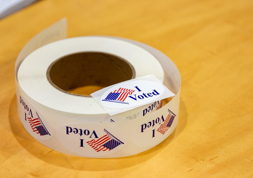 Voting stickers