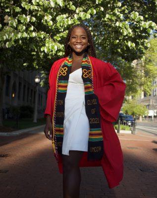 BU Class of 2021 student commencement speaker Archelle Thelemaque