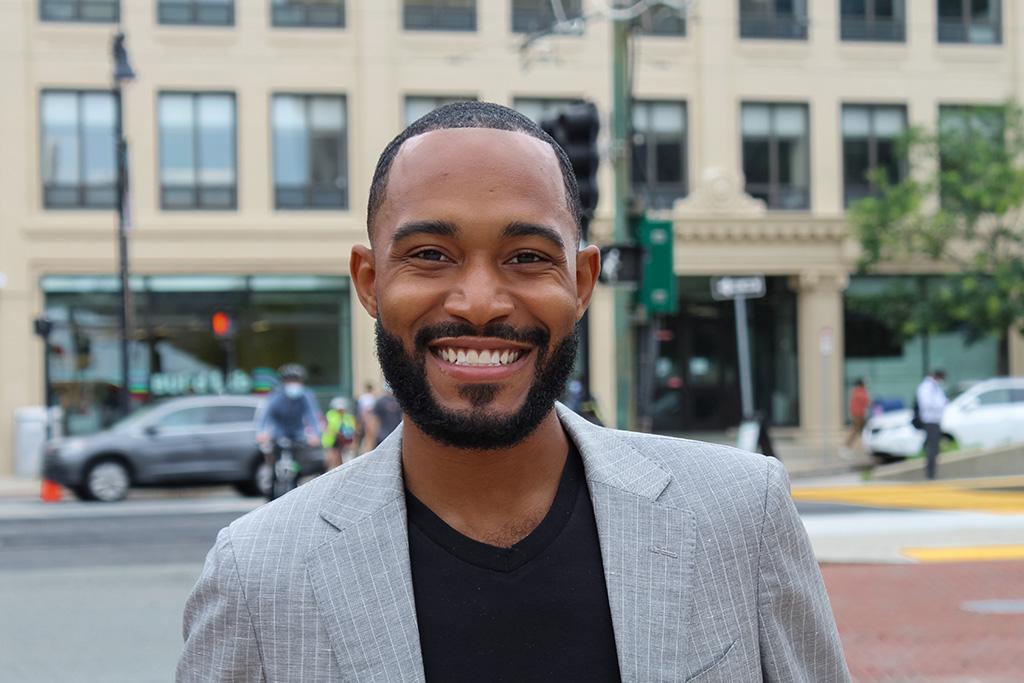 Boston University BUild Lab’s current Innovator in Residence Jonathan Allen. Allen said he wants students to see themselves as innovators in their desired fields and be able to use the Lab’s programs and resources regardless of their major. COURTESY OF GEENA GRANT
