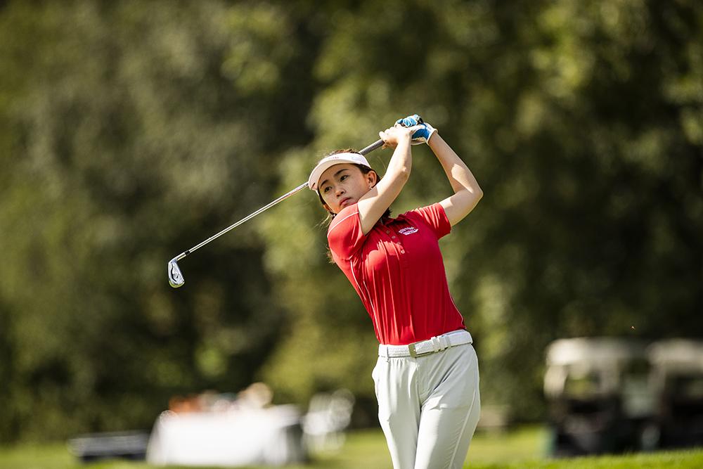 Women's golf notebook - Flair Kuan Patriot League win