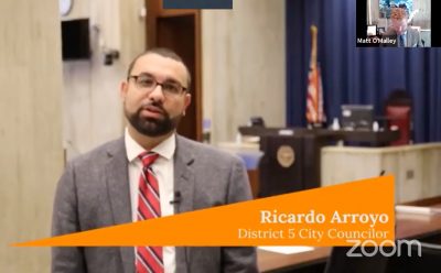 Boston District 5 City Councilor Ricardo Arroyo