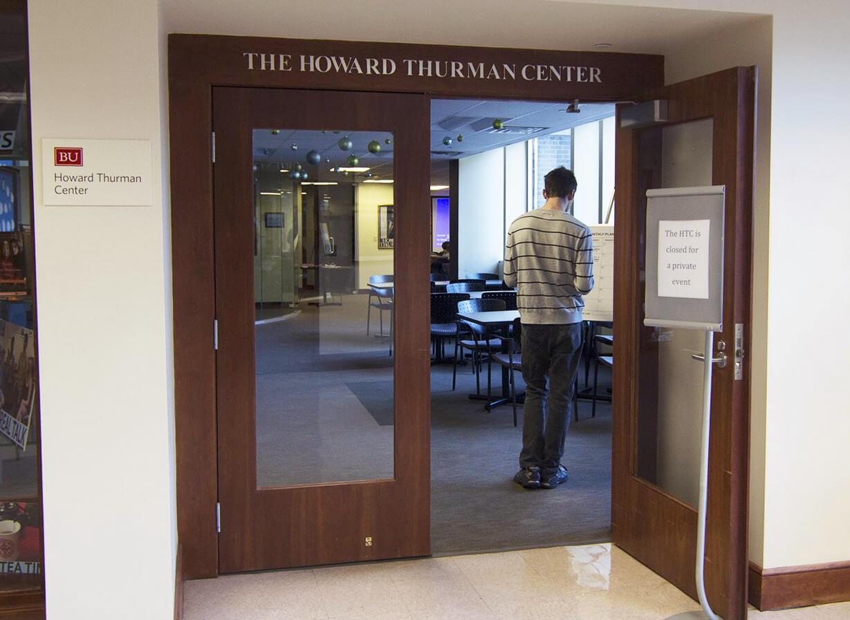 The Howard Thurman Center for Common Ground. The HTC will move from the basement of the George Sherman Union to 808 Commonwealth Ave. LEXI PLINE/ DFP FILE
