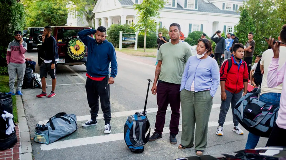 Martha's Vineyard migrants