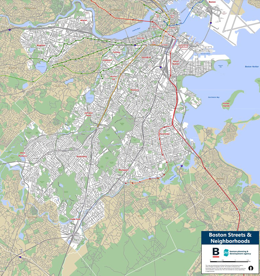 Digital Courtesy Bostonmap 