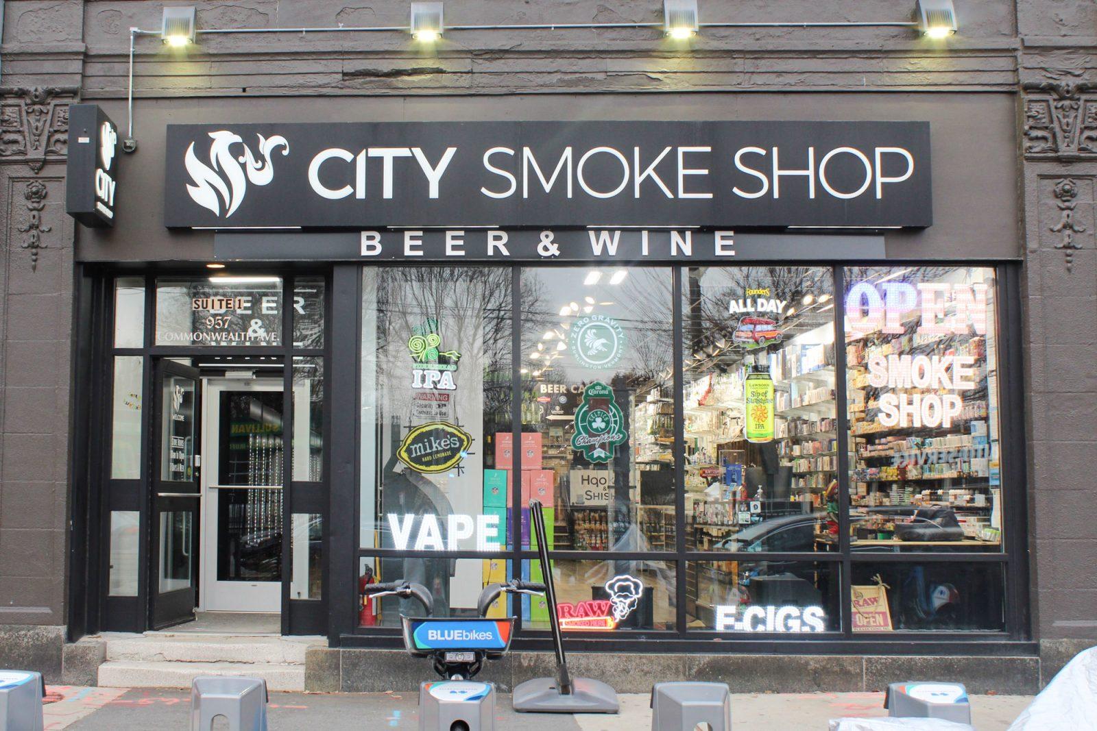 City Smoke Shop. Massachusetts legislators plan to file a new bill that would introduce a birthdate cutoff for the purchase of nicotine and tobacco products. SARAH CRUZ/DFP PHOTOGRAPHER 
