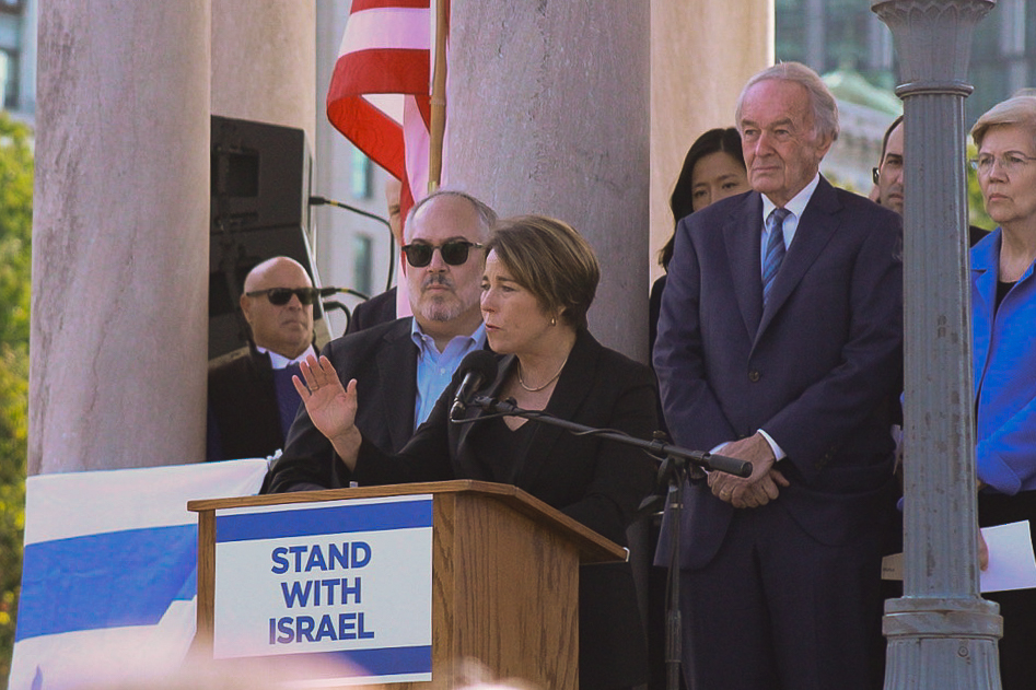 Gov. Maura Healey, Elected Officials ‘stand With Israel’ Amid Attacks ...