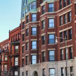 Brownstone apartments in Boston